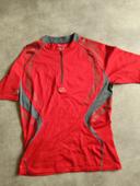 T. Shirt sport rouge kalenji decathlon tailleL