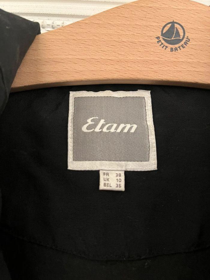 Parka noire marque etam - photo numéro 4