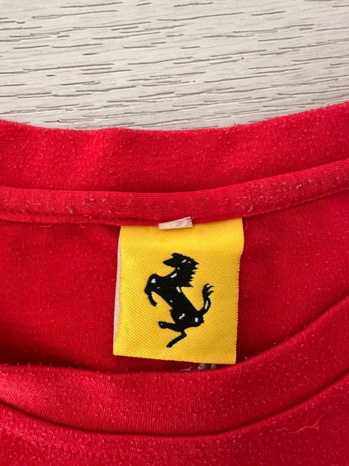 T-shirt Ferrari - photo numéro 5