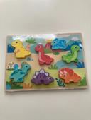 Puzzle bois dinosaures neuf