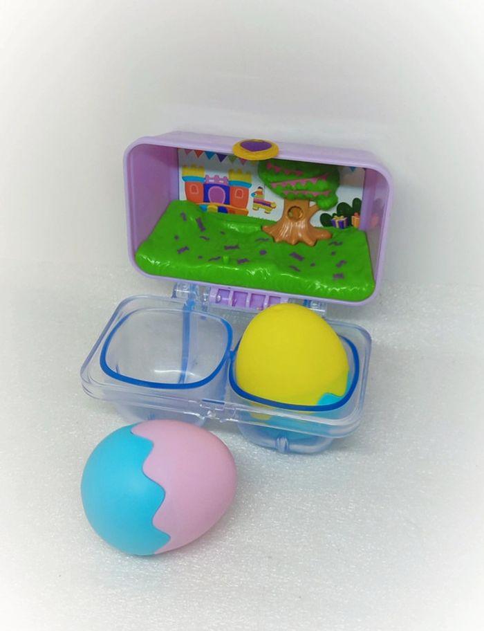 Polly pocket egg oeuf pâques avec boite coquille - photo numéro 1