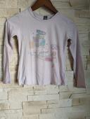 T-shirt Zara rose pâle ttbe 9/10 ans