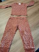 Pyjama haut manches longues et pantalon