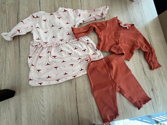 Ensemble robe bébé fille 3 mois - photo numéro 1