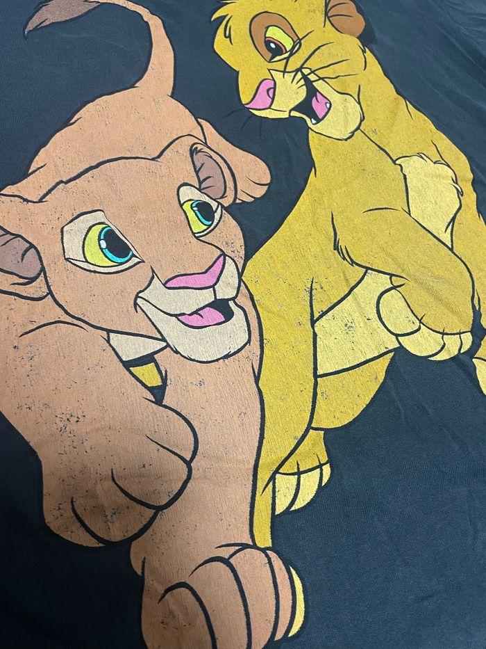 T-shirt Disney le roi lion Simba Nala Zara taille L - photo numéro 2