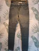 Jeans gris slim