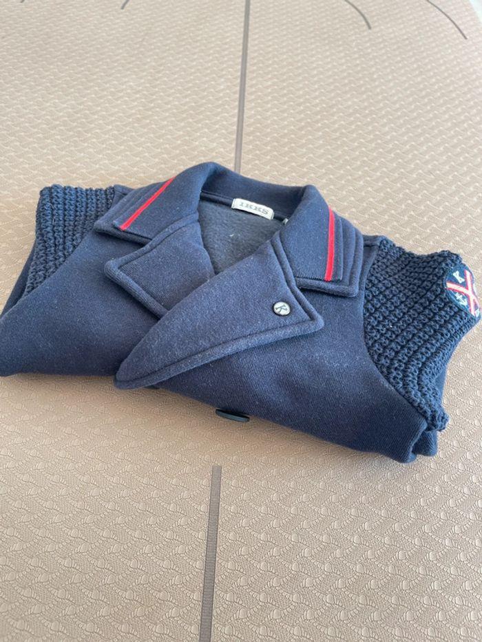 Veste Cardigan IKKS Bleu foncé 2 ans - 86cm - photo numéro 6