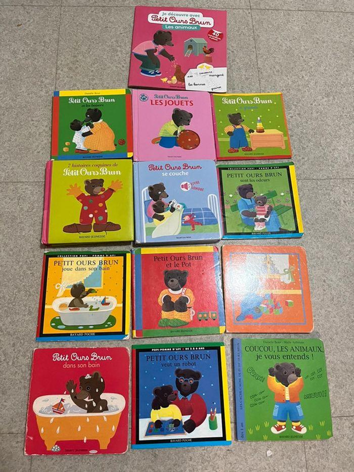 Lot de 13 livres de petits ours bruns - photo numéro 2