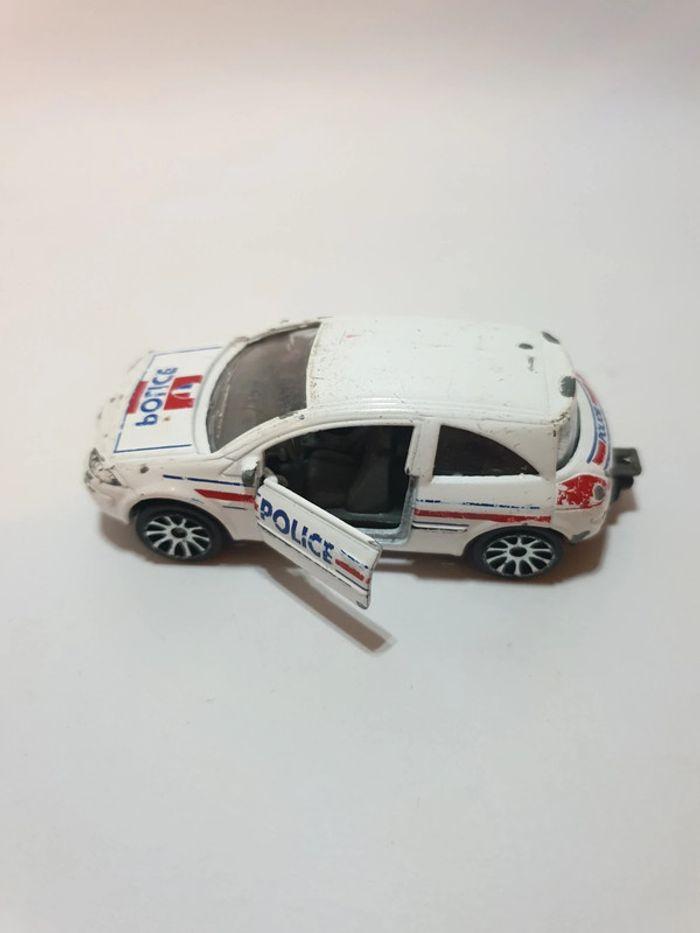 Majorette 221C, Renault Megane II Police, 1/52, Blanche - photo numéro 10