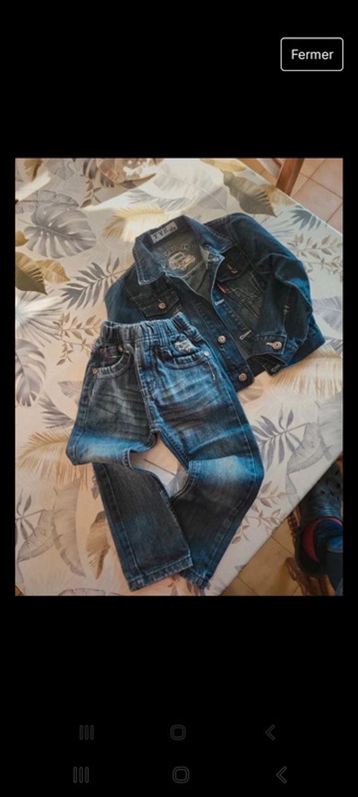 Ensemble garçon taille 6 ans