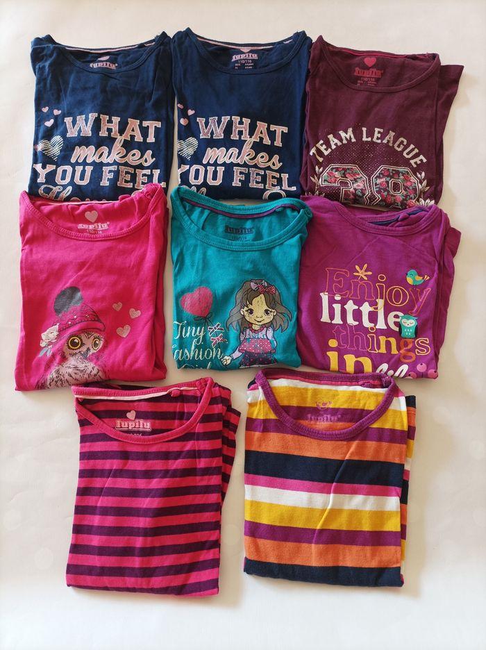 t shirts manches longues 4-6 ans lupilu