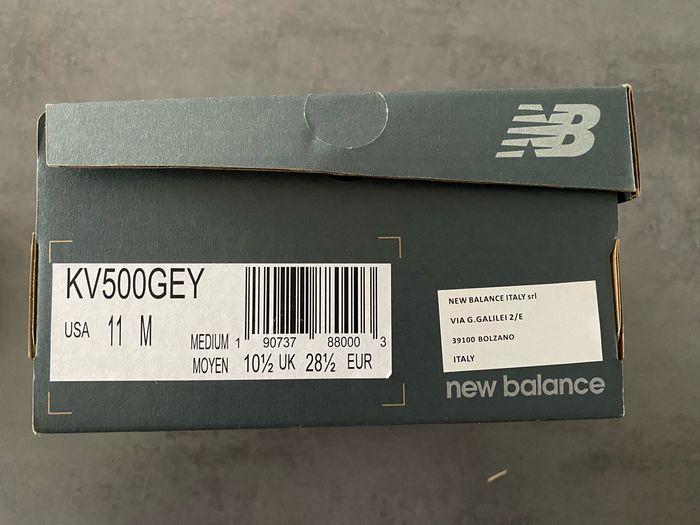 Baskets marine/vert  en cuir KV500GEY taille 28,5 New Balance - photo numéro 9