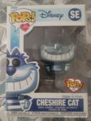 Chat cheshire Alice au pays des merveilles pop funko bleu métallisé