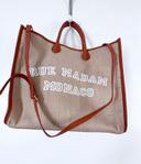 Sac cabas effet toile de jute - Rue Madam