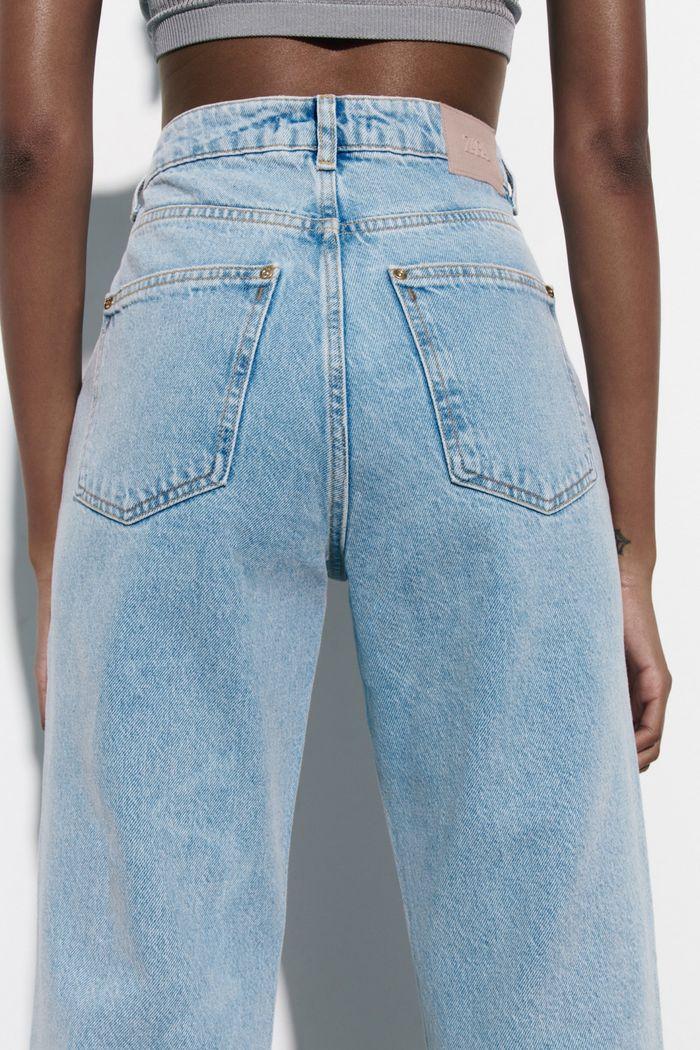 Jeans Zara bleu clair NEUF - photo numéro 2