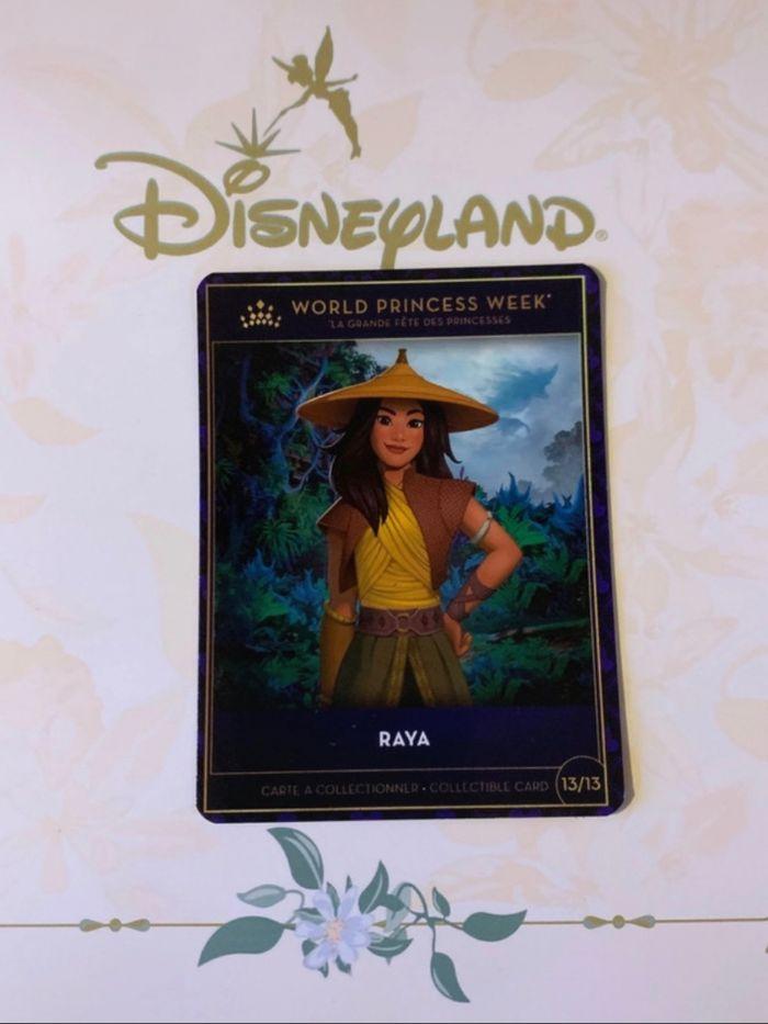 Carte Raya princess week Disney - photo numéro 1