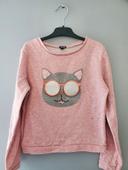 Sweat-shirt taille 8 ans état satisfaisant Kiabi