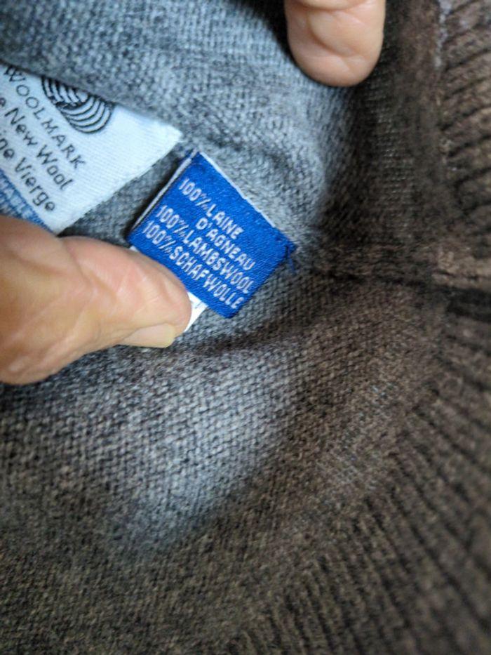 Pull lanbswool gris Ralph Lauren M - photo numéro 4