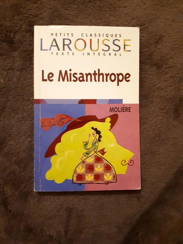 LIVRE Le Misanthrope, Molière - photo numéro 1