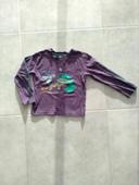 T-shirt manches longues violet T4A La Redoute Kids