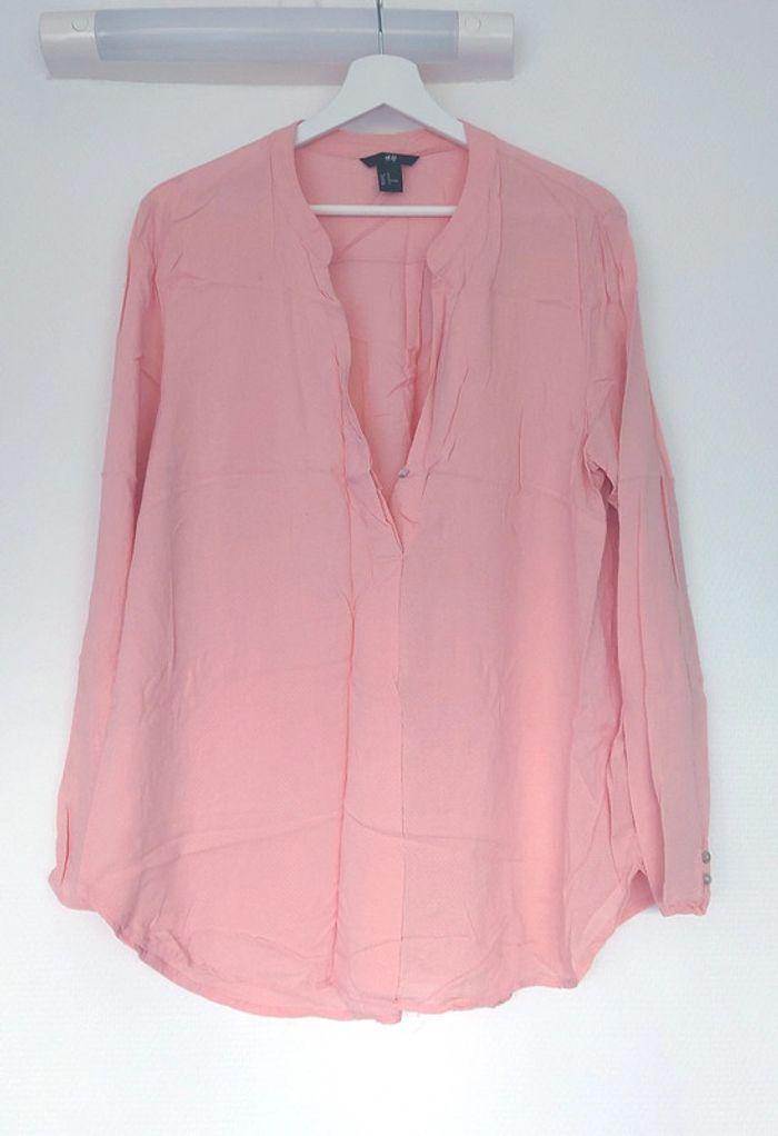 Blouse rose H&M - photo numéro 1