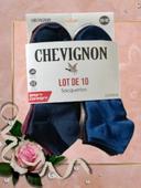 Lot de 10 paires de chaussettes invisibles Chevignon