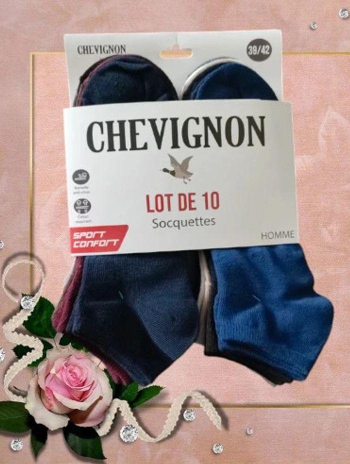 Lot de 10 paires de chaussettes invisibles Chevignon - photo numéro 1