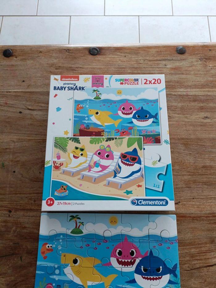 Puzzle 2x20 baby shark 3ans+ - photo numéro 3