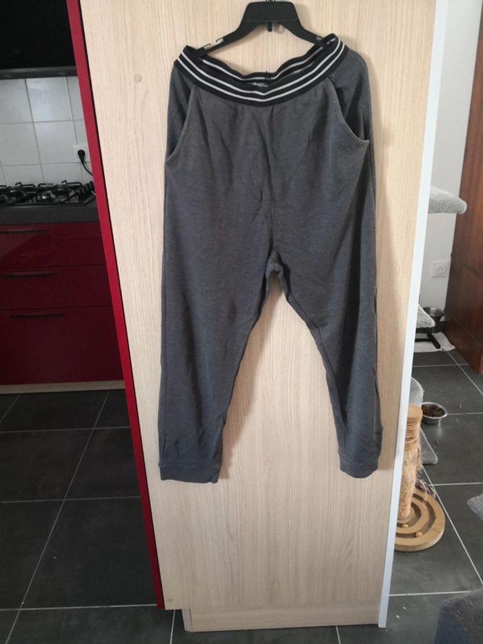 Pantalon pyjama gris taille 12 ans - photo numéro 1