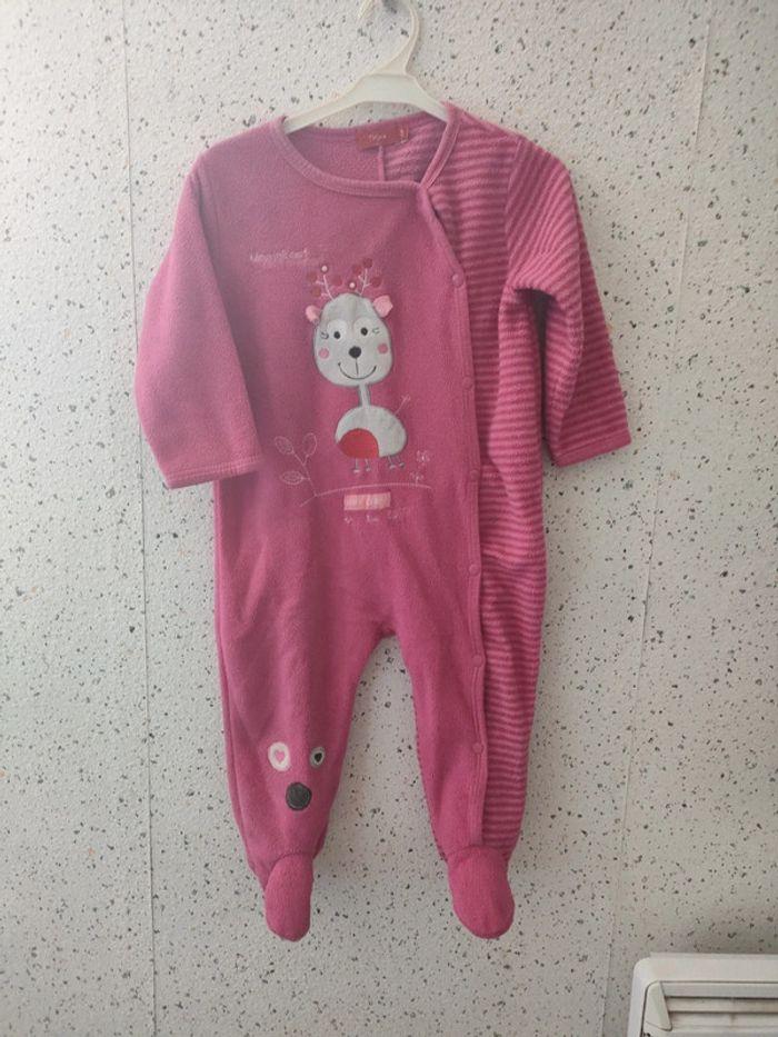 Pyjama grenouillère bébé 18mois hiver - photo numéro 1