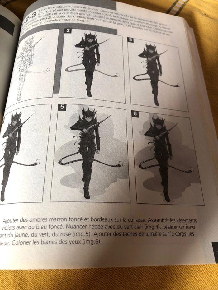 Livre les mangas au dessin - photo numéro 5