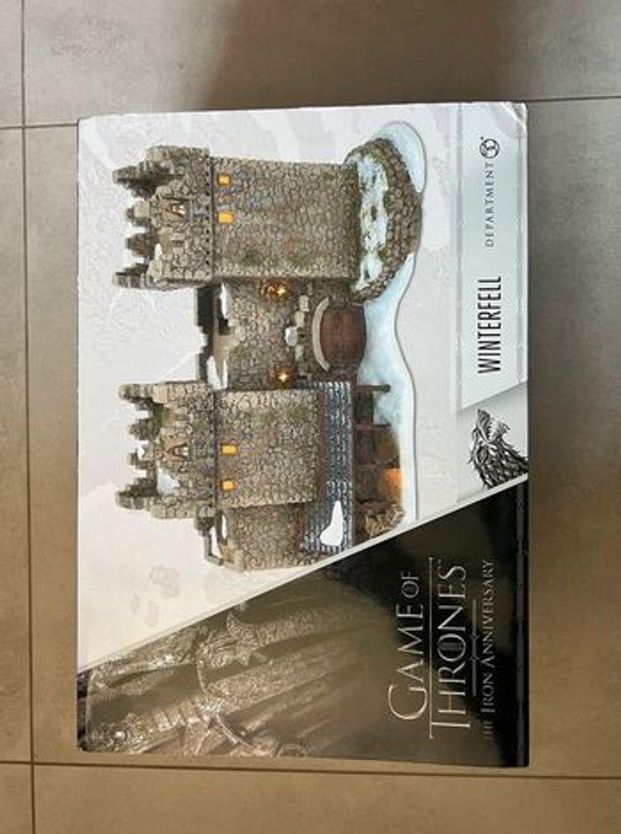 Department 56 Village Game of Thrones Winterfell Castle Château - photo numéro 1