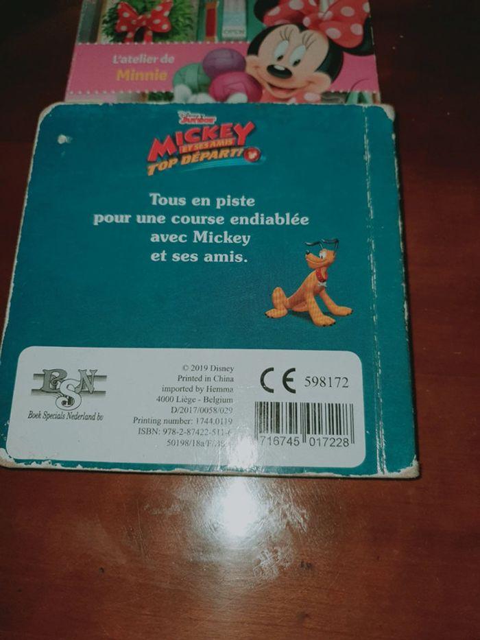 Lot de deux livres minnie et mickey Disney - photo numéro 3