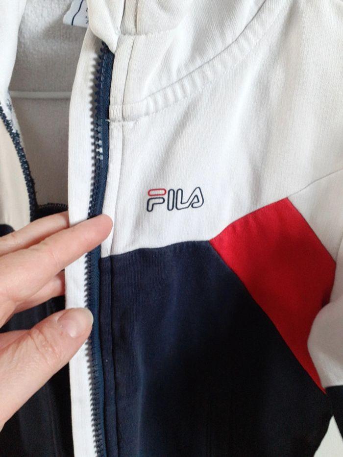 Veste survêtement fila 7-8ans - photo numéro 3