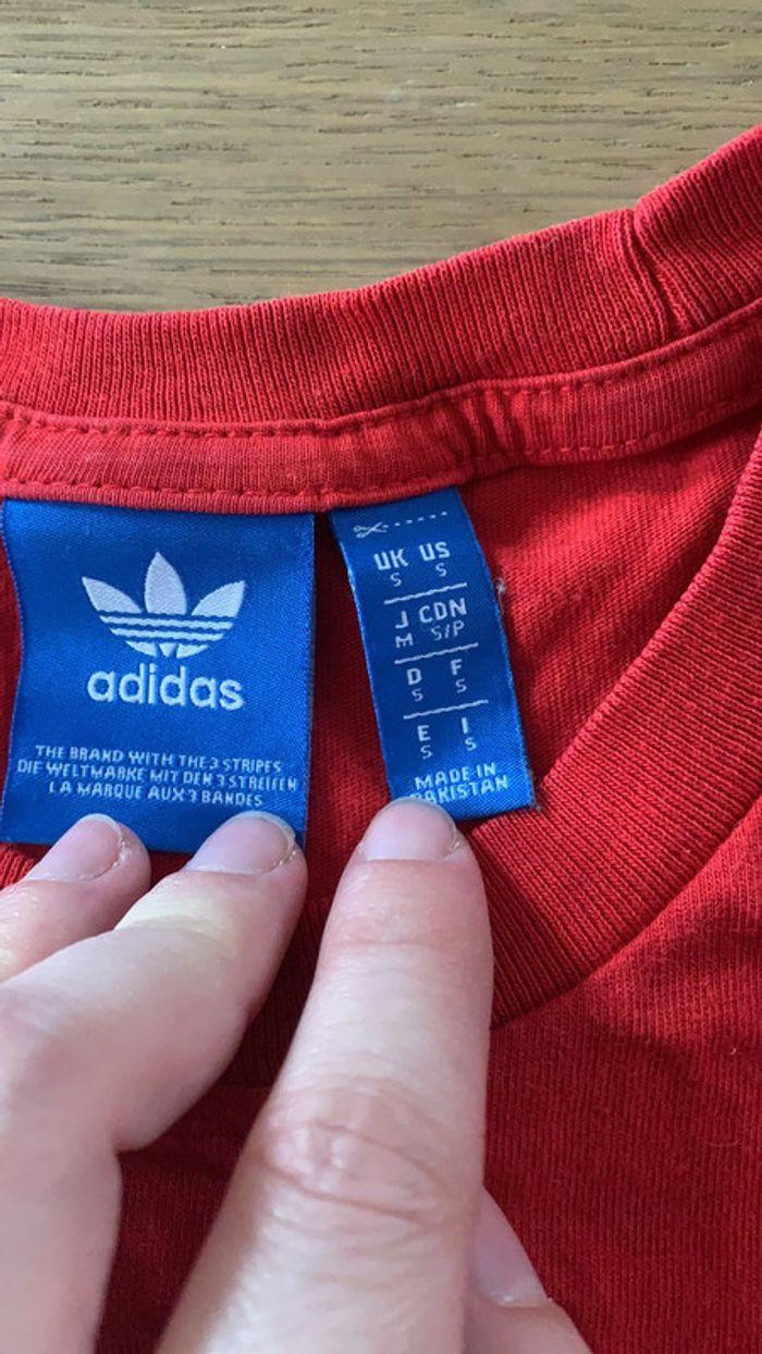 T shirt Manches courte - Taille S - Adidas - photo numéro 2