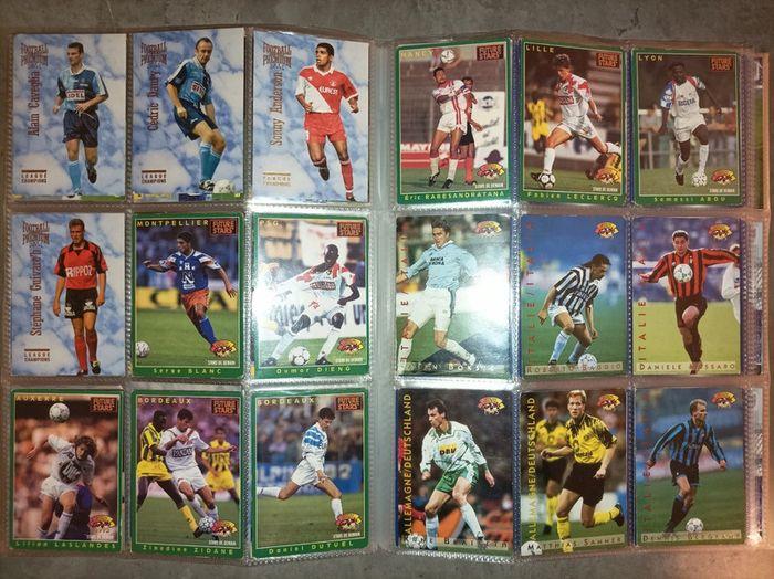 Lot de cartes Panini vintage - photo numéro 1