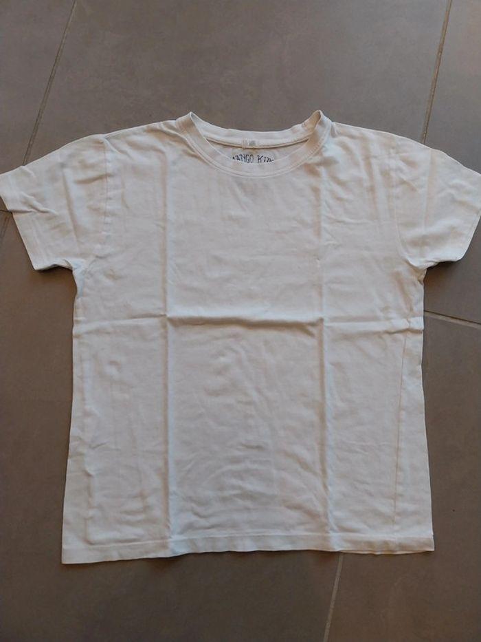 Tee shirt blanc Mango T9/10A - photo numéro 2