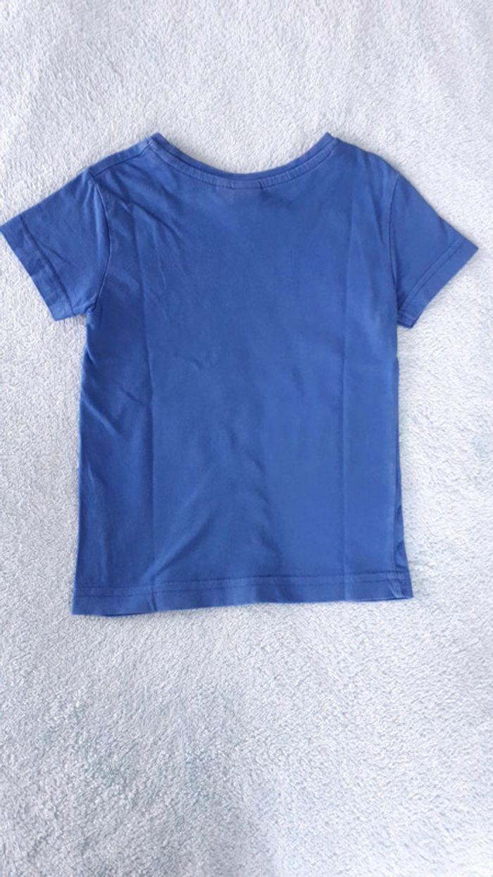 T-shirt manches courtes bleu Cars Disney 3 ans - photo numéro 4