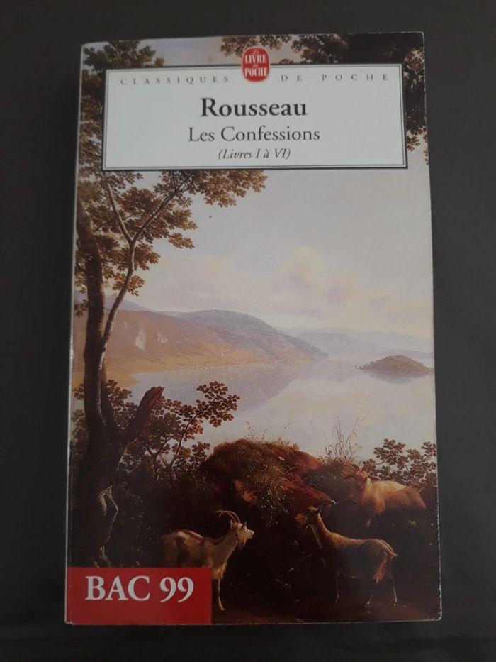 Livre Les confessions de Rousseau (Livres I à VI) - photo numéro 1