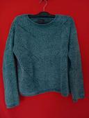 Pull court vert taille S