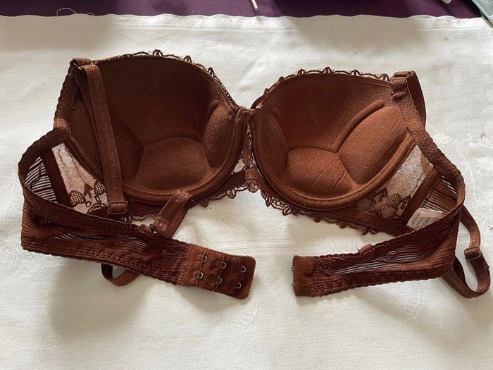 Soutien gorge marron 85C rembourré - photo numéro 2