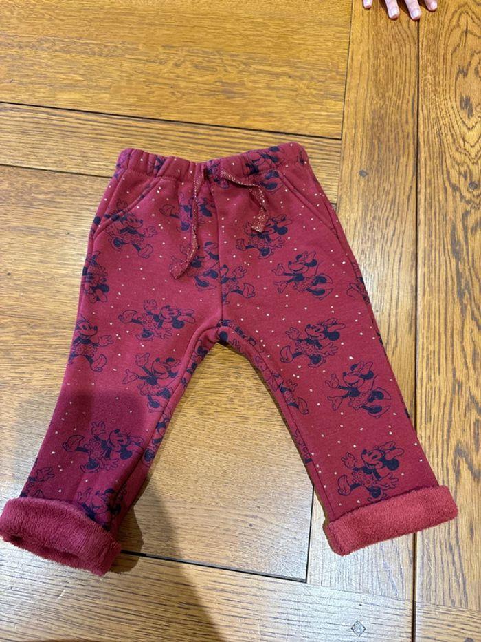 Pantalon molletonné Disney Baby 9 mois - photo numéro 1