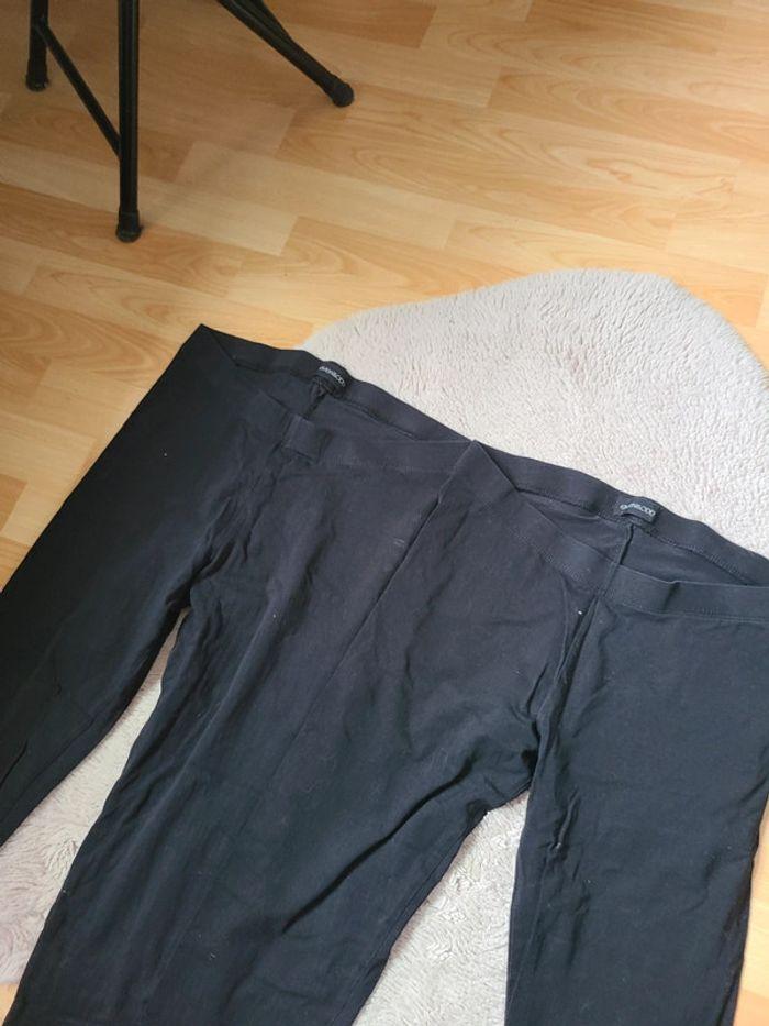 Lot 2 leggings longs noirs 38 - photo numéro 3