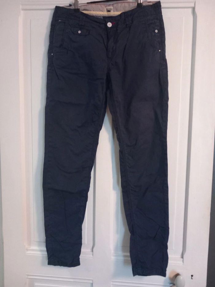 Pantalon chino bleu marine Tommy Hilfiger W29/L32 - photo numéro 1