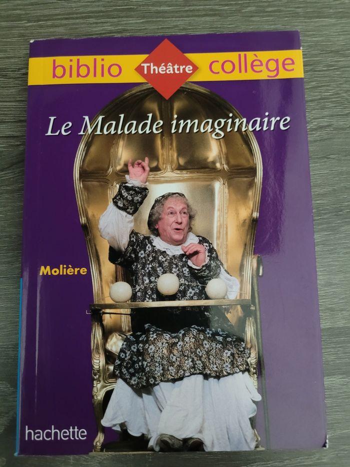 Le malade imaginaire biblio collège moliere hachette - photo numéro 1