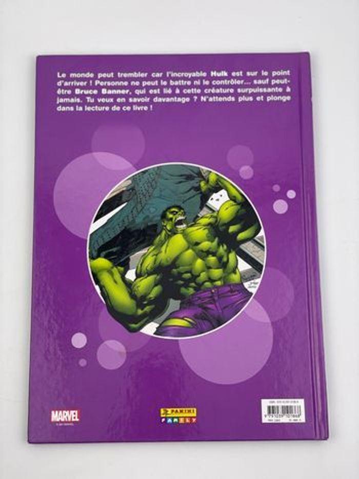 Livre Marvel L’Incroyable Hulk - Histoire et Aventure pour Enfants - Édition Panini 2021 - photo numéro 2