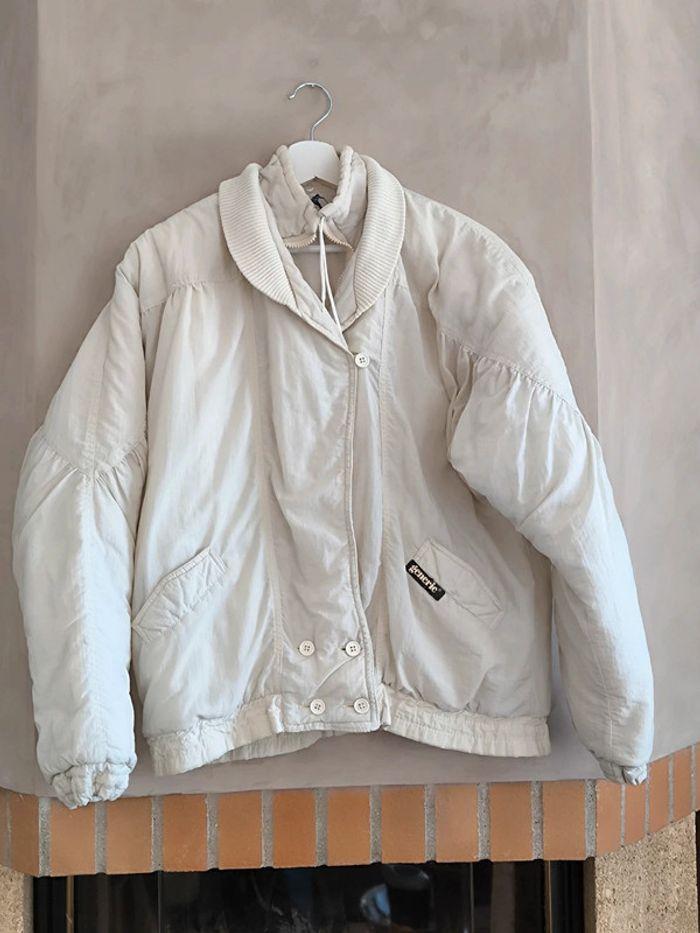 🤎 Blouson vintage blanc cassé 40/42/44🤎 - photo numéro 1