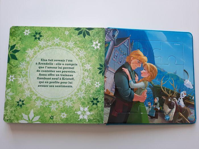 Livre puzzle Reine des neiges - photo numéro 7