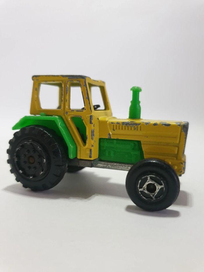 Tracteur Jaune/Vert Majorette 208 - 1/60 Made in France 🇫🇷 - photo numéro 4