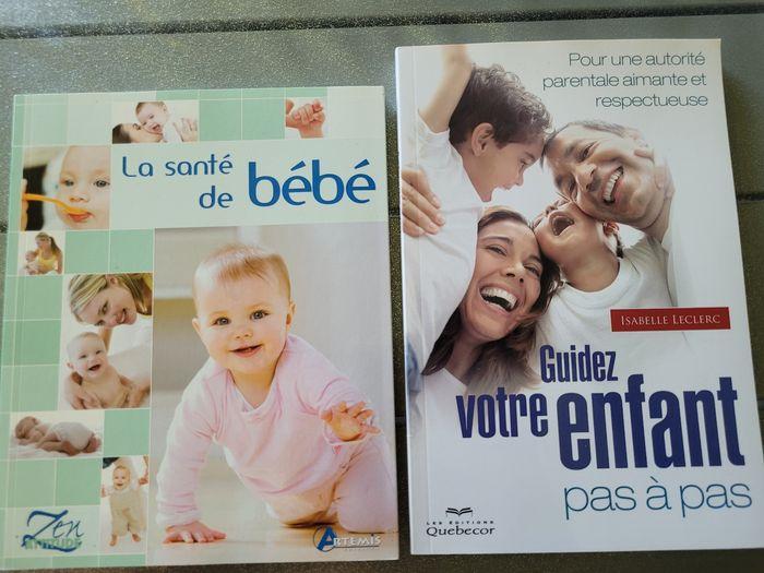 Lot de 2 livres neuf la santé de bébé et guidez votre enfant pas à pas - photo numéro 1